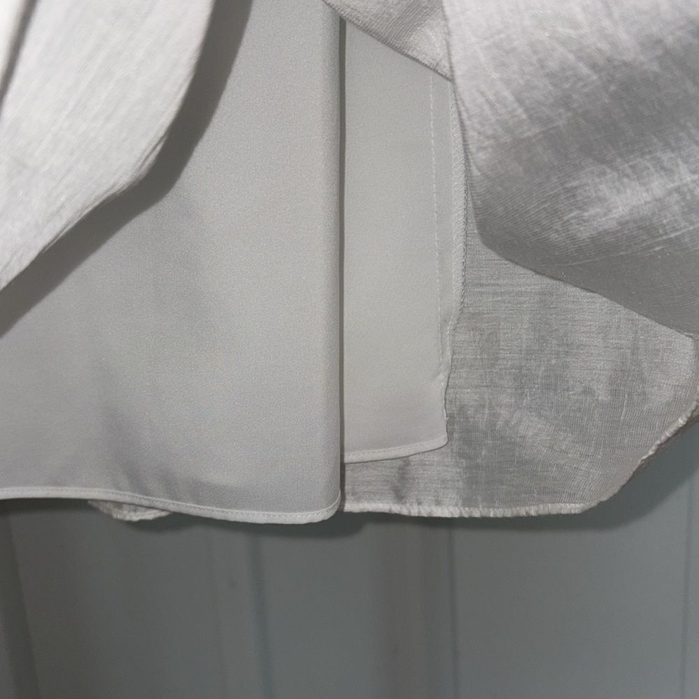 NWOT Andrew Marc Women’s White Midi Dress Size 4 - Picture 5 of 10